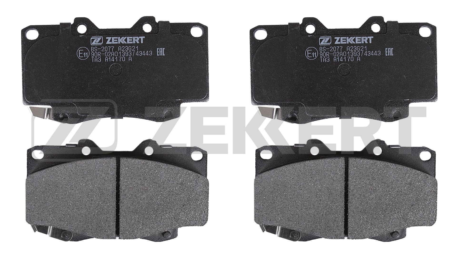 ZEKKERT BS-2077 Brake pad set 04465 0K 060