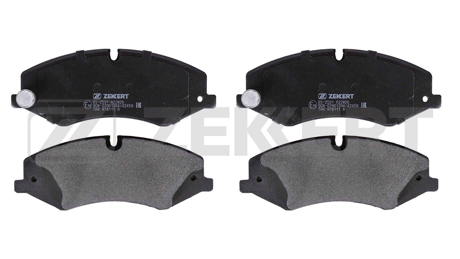 Original BS-2531 ZEKKERT Brake pads experience and price