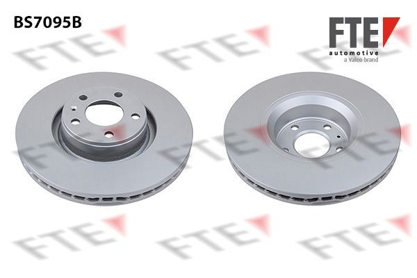 FTE BS7095B Brake disc 4F0615301AD