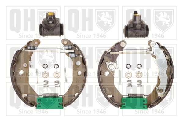 QUINTON HAZELL 180 x 30 mm, with mounting manual, with wheel brake cylinder, with automatic adjustment Width: 30mm Brake Shoes BS801K1 buy