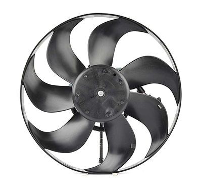 Cooling fan assembly BSG Ø: 345 mm, 12V, 250/60W, without radiator fan shroud - BSG 90-510-007