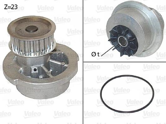 Great value for money - VALEO Water pump 506308