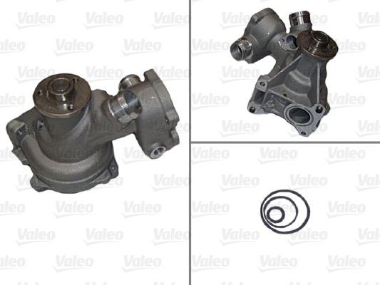 VALEO without belt pulley, with gaskets/seals, without lid Water pumps 506380 buy