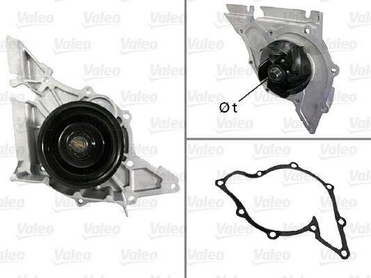 Great value for money - VALEO Water pump 506517
