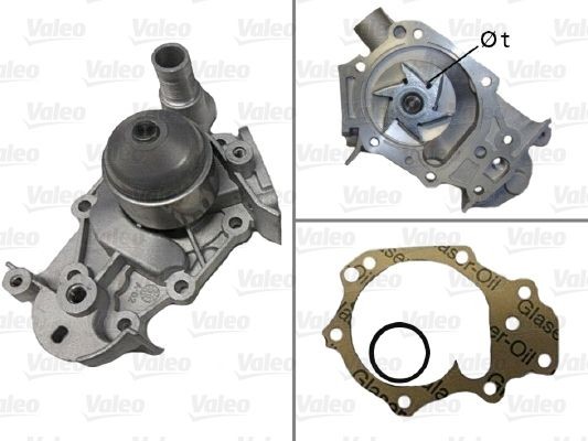 VALEO 506580 Water pump RENAULT experience and price
