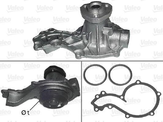 Great value for money - VALEO Water pump 506594
