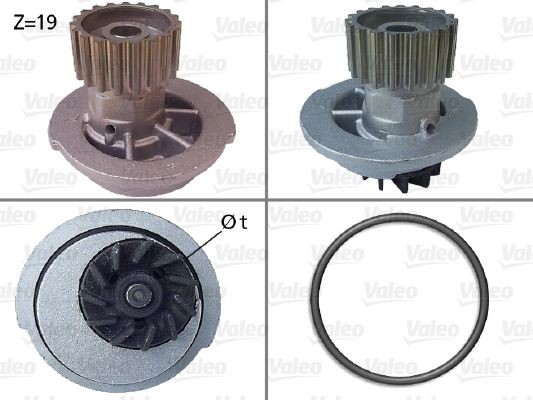 VALEO 506649 Water pump CHEVROLET experience and price