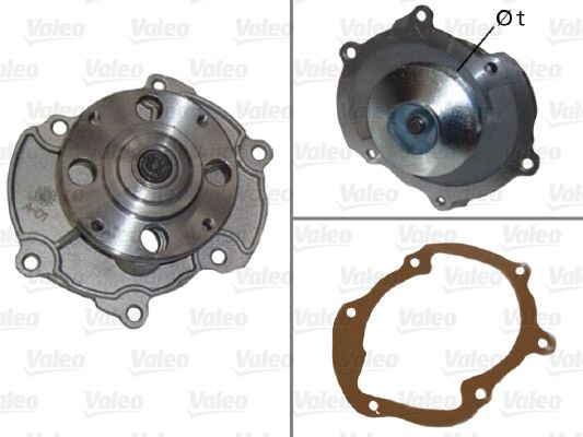 Great value for money - VALEO Water pump 506866
