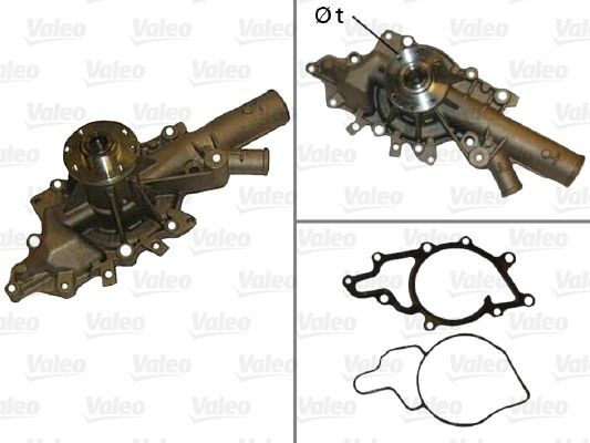 Great value for money - VALEO Water pump 506875