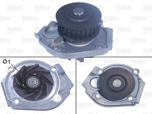Great value for money - VALEO Water pump 506967