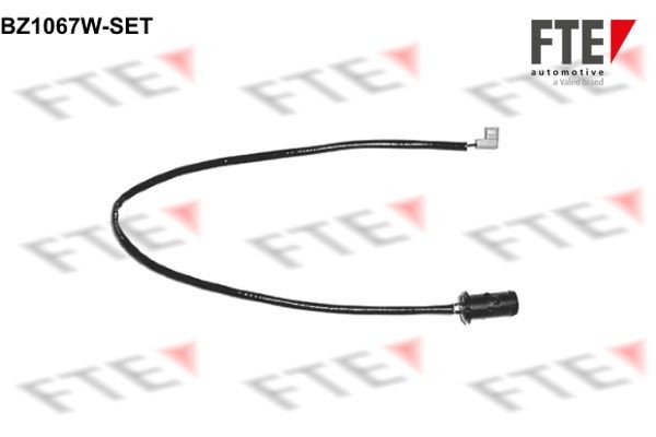 FTE BZ1067W-SET Brake pad set 190 8825