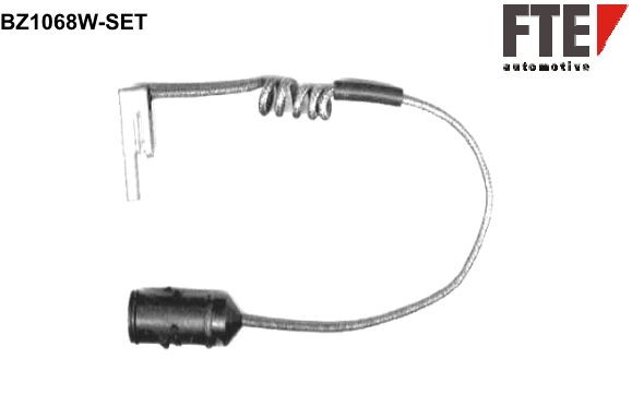 FTE BZ1068W-SET Brake pad wear sensor 1907956