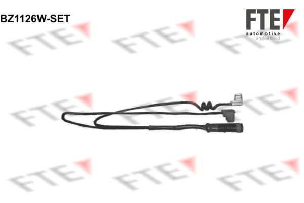 FTE BZ1126W-SET Brake pad wear sensor 81.50822-6012