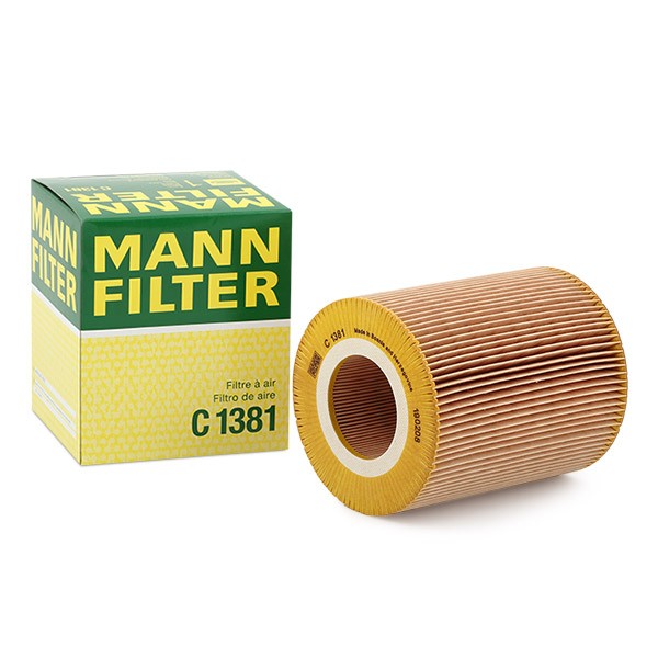 MANN-FILTER Air filter C 1381 suitable for MERCEDES-BENZ A-Class, VANEO