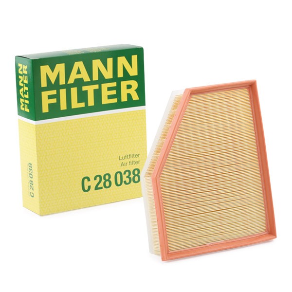 MANN-FILTER C 28 038 Air filter 59mm, 219mm, 273, 137mm, Filter Insert