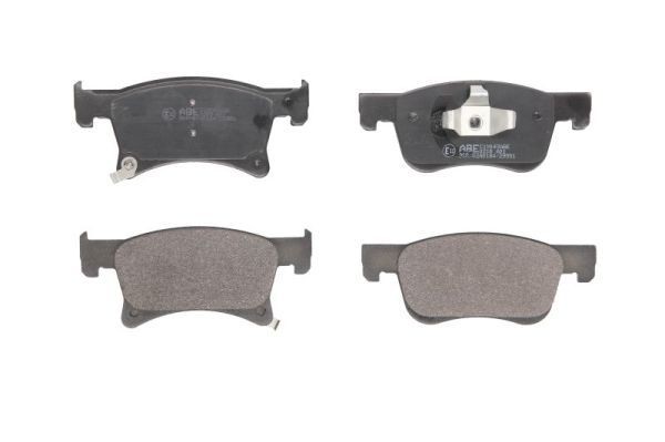 ABE C1X043ABE Brake pad set Front Axle, incl. wear warning contact