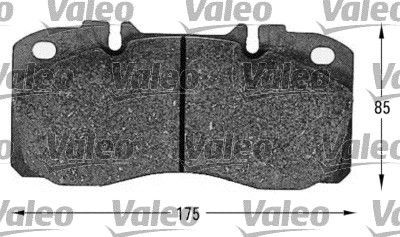 VALEO Brake pad kit 541654 for IVECO Daily