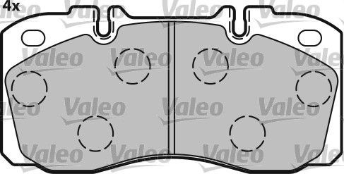 541654 Disc brake pads VALEO 541654 review and test