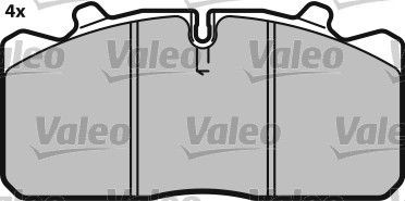 VALEO Brake pad kit 541665