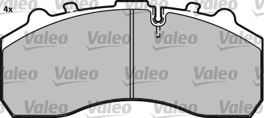 VALEO Brake pad kit 541677