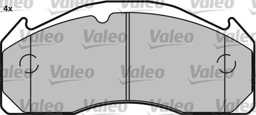 541703 Bremsbeläge VALEO online kaufen