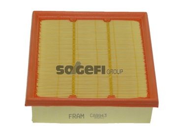 FRAM CA9943 Air filter 63mm, 202mm, 213mm, Filter Insert