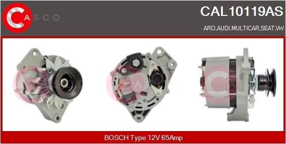 CASCO CAL10119AS Alternator AUDI experience and price
