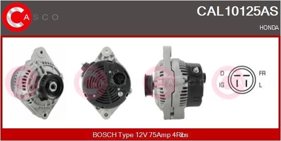CASCO CAL10125AS Alternator 31100-P1K-E04