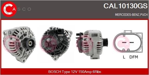 CASCO CAL10130GS Alternator A 0 1 415 401 02 80