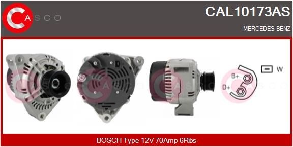 CASCO CAL10173AS Alternator 009-154-41-02