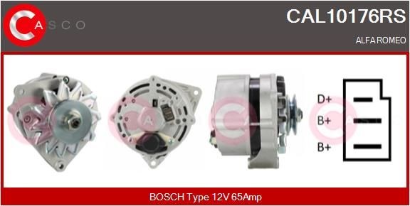 CASCO CAL10176RS Alternator 60504419