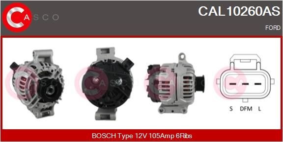Great value for money - CASCO Alternator CAL10260AS