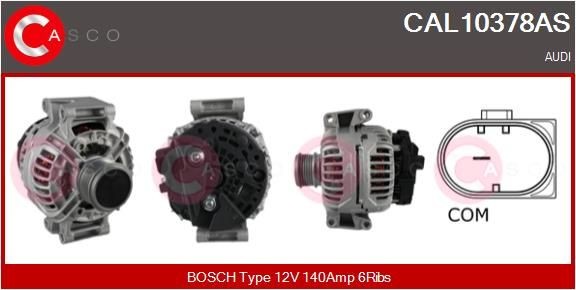 CASCO CAL10378AS Alternator Freewheel Clutch 06H 903 016 L