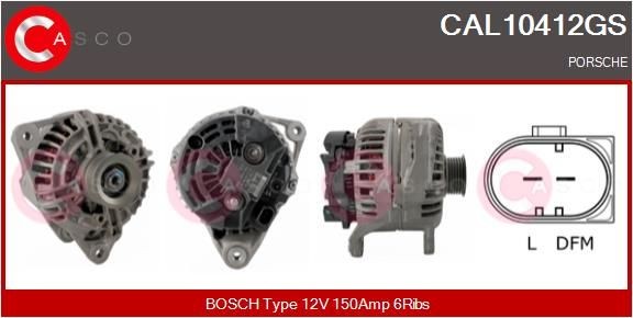 CASCO CAL10412GS Alternator 997-603-012-04