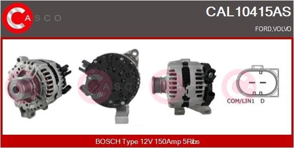CASCO CAL10415AS Alternator 6G9N-10300-HA