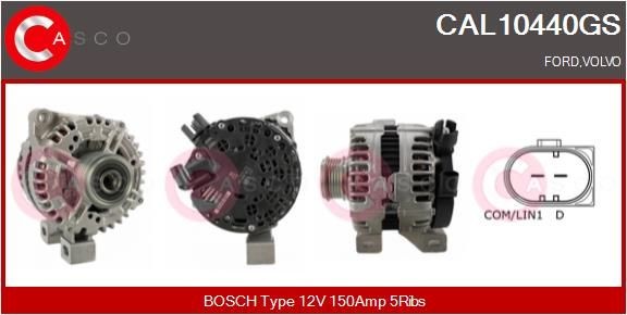 CASCO CAL10440GS Alternator 36001497