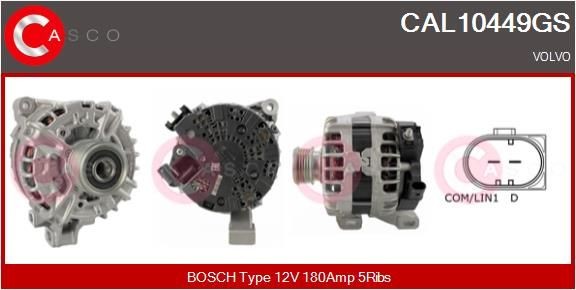 CASCO CAL10449GS Alternator 36012619