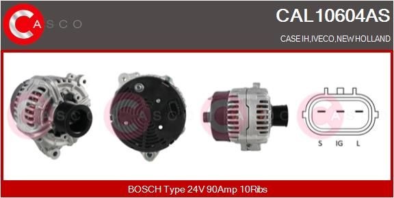 CASCO CAL10604AS Alternator 504114396