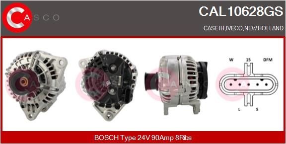CASCO CAL10628GS Lichtmaschine für IVECO EuroCargo I-III LKW in Original Qualität