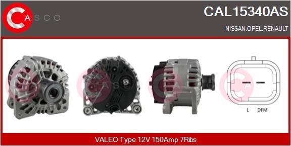 CASCO CAL15340AS Alternator Freewheel Clutch R1530120