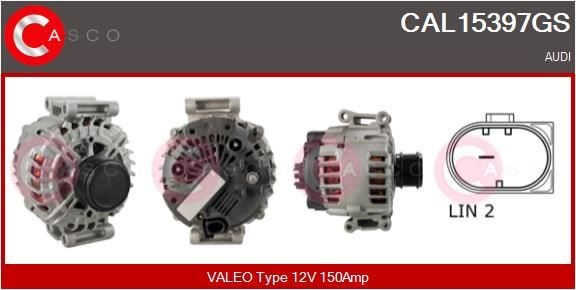 Great value for money - CASCO Alternator CAL15397GS