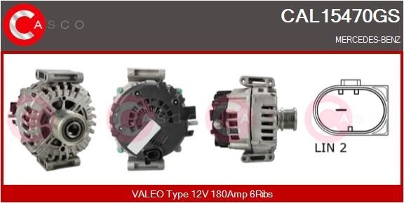 Great value for money - CASCO Alternator CAL15470GS
