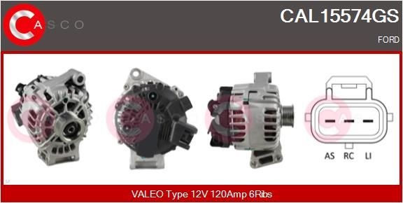 Great value for money - CASCO Alternator CAL15574GS