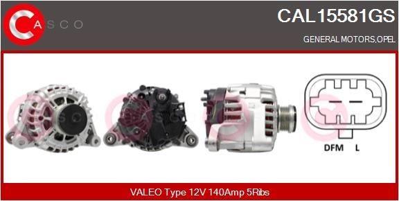 Great value for money - CASCO Alternator CAL15581GS