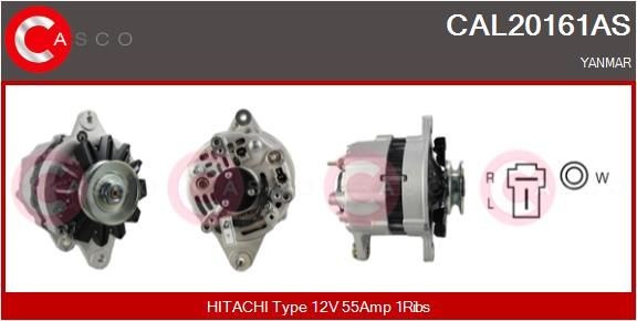 CASCO CAL20161AS Alternator HAL15520B