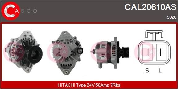 CASCO CAL20610AS Alternator 8-98029887-2