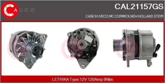 CASCO CAL21157GS Alternator 5801453378