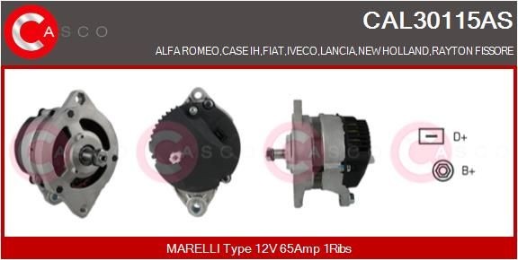 Iveco Daily Alternator CASCO CAL30115AS cheap