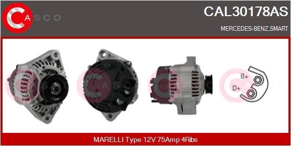 CASCO CAL30178AS Alternator SMART experience and price