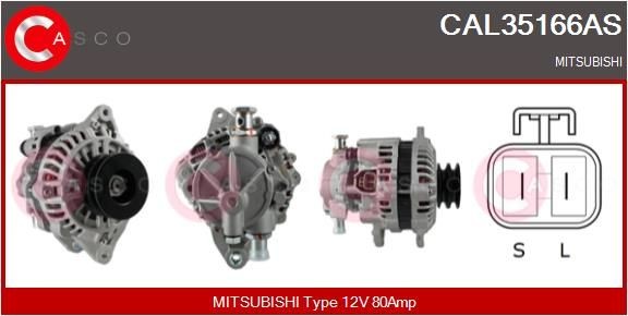 CASCO CAL35166AS Alternator MITSUBISHI experience and price
